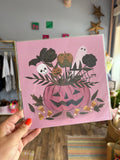 Spooky Floral Arrangement Print