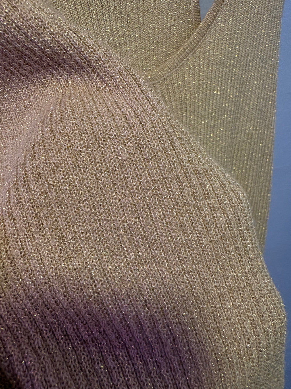Vintage Gold Sparkle Tank