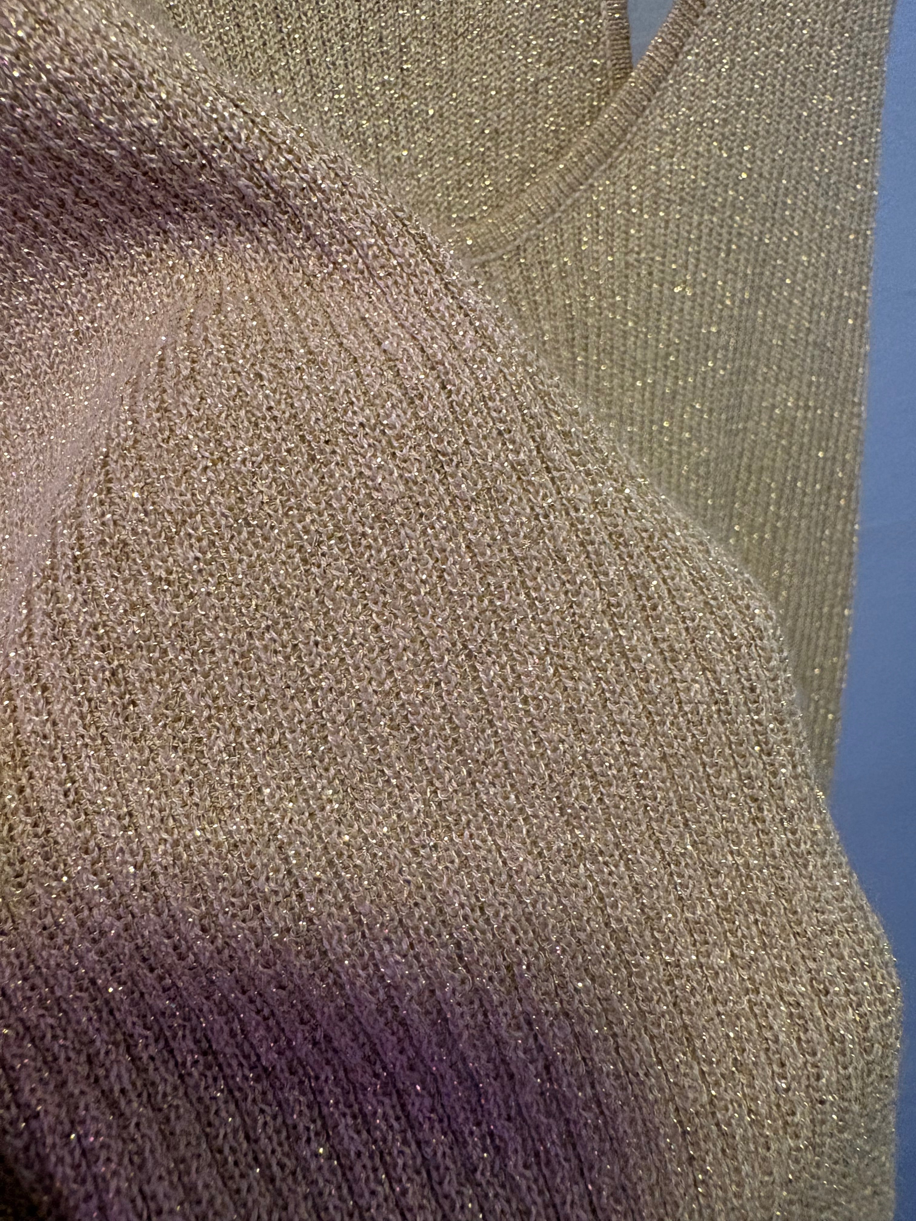 Vintage Gold Sparkle Tank