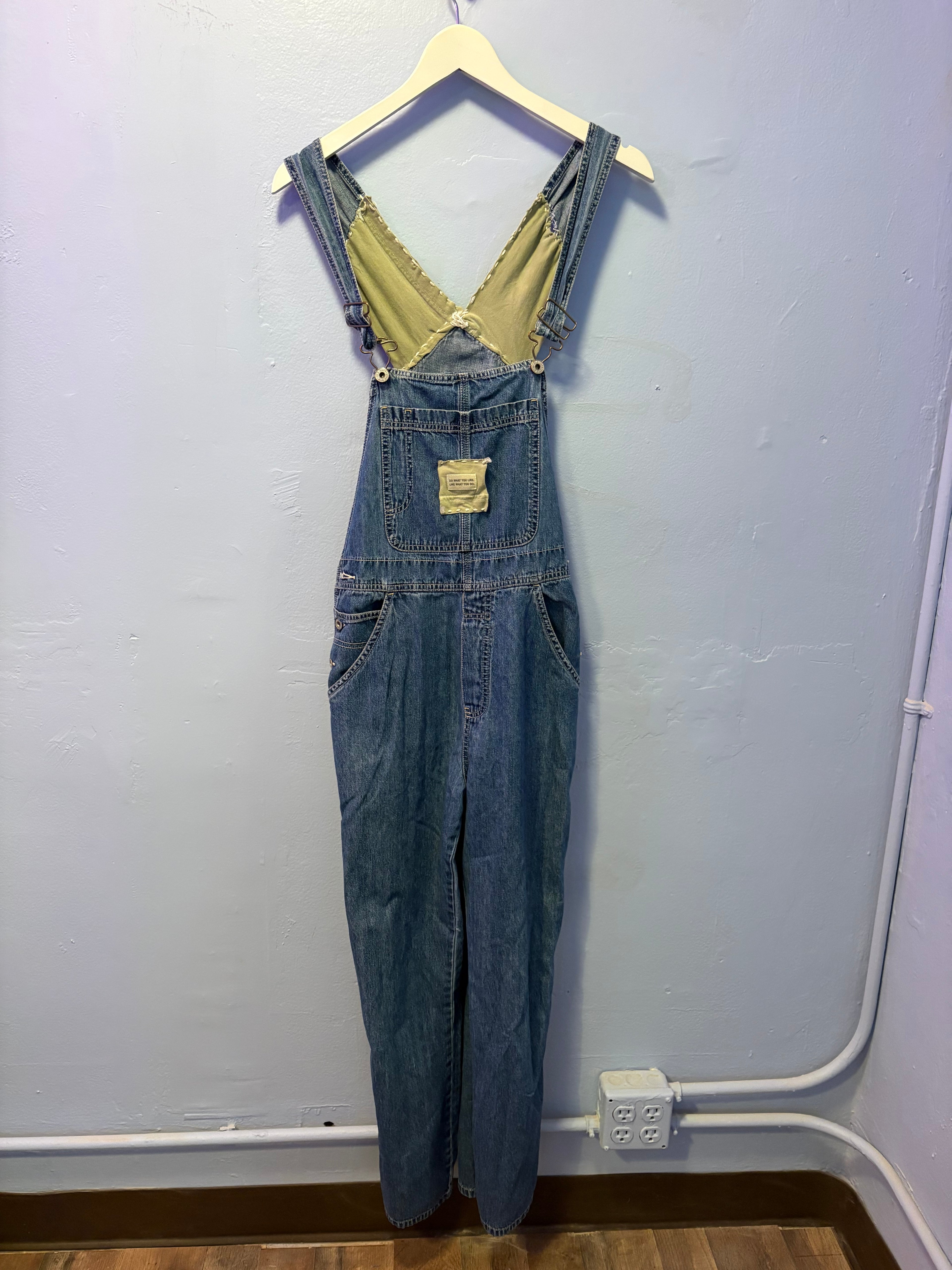 Up-Cycled Denim Overalls