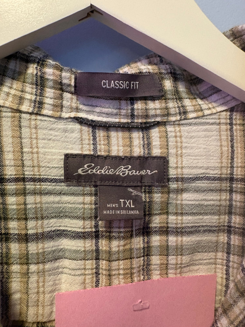 Eddie Bauer Cropped Button Up