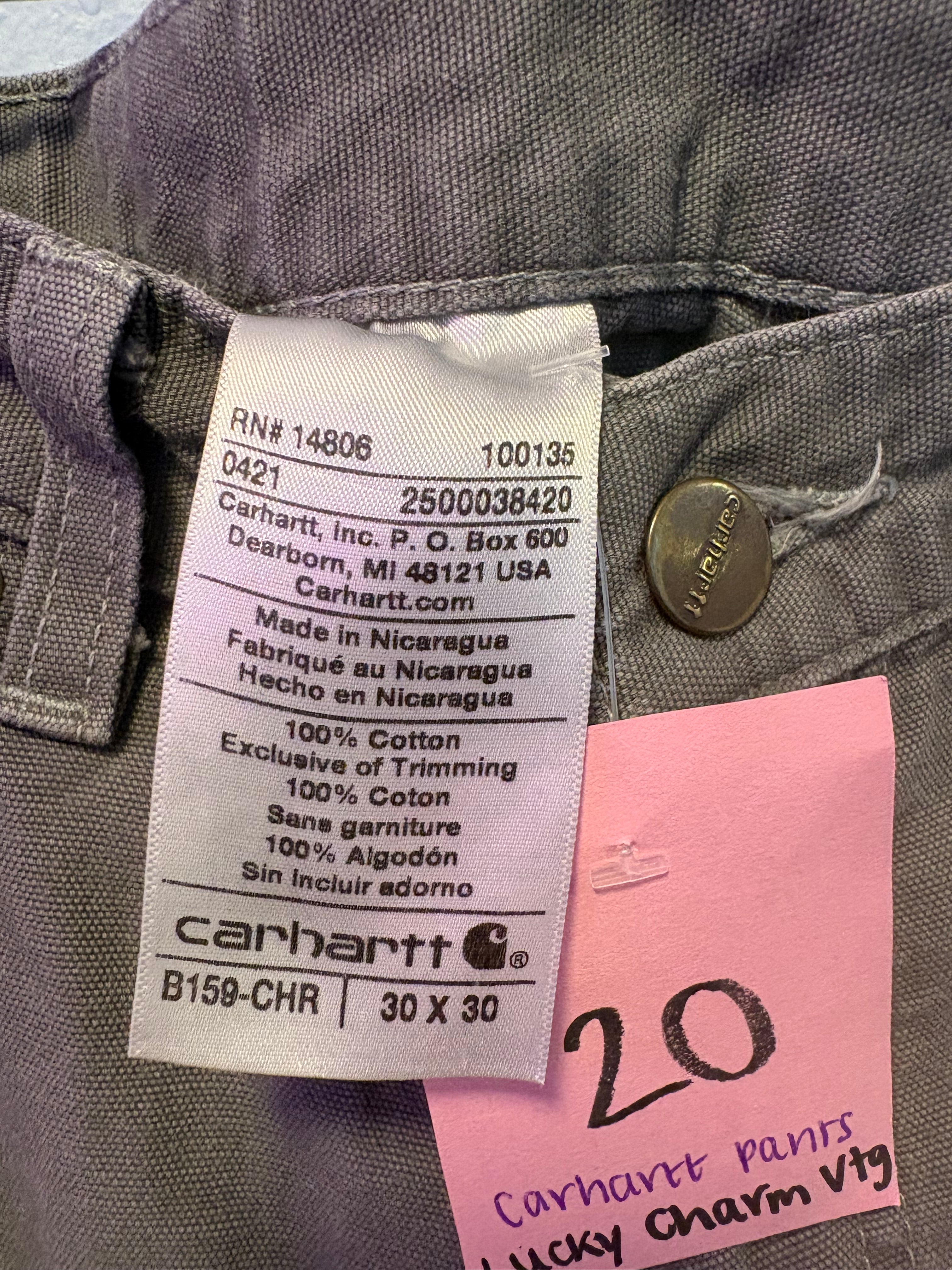 Thrifted Grey Carhartt Pants