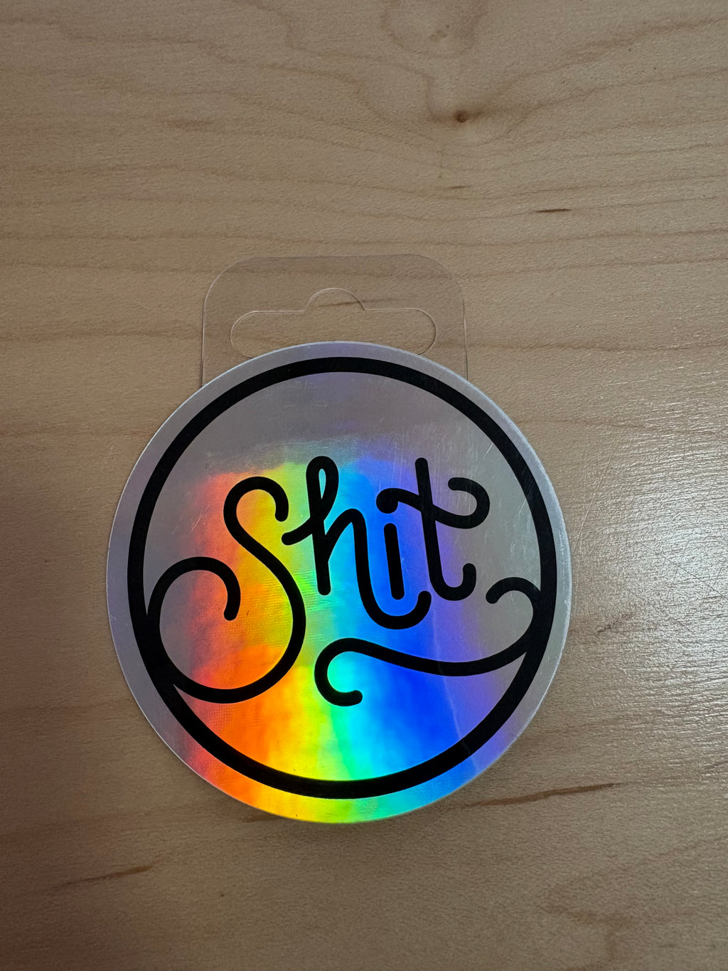 Oh Shit Sticker