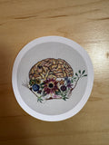 Floral Brain Sticker