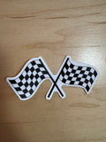 Checkered Flag Sticker