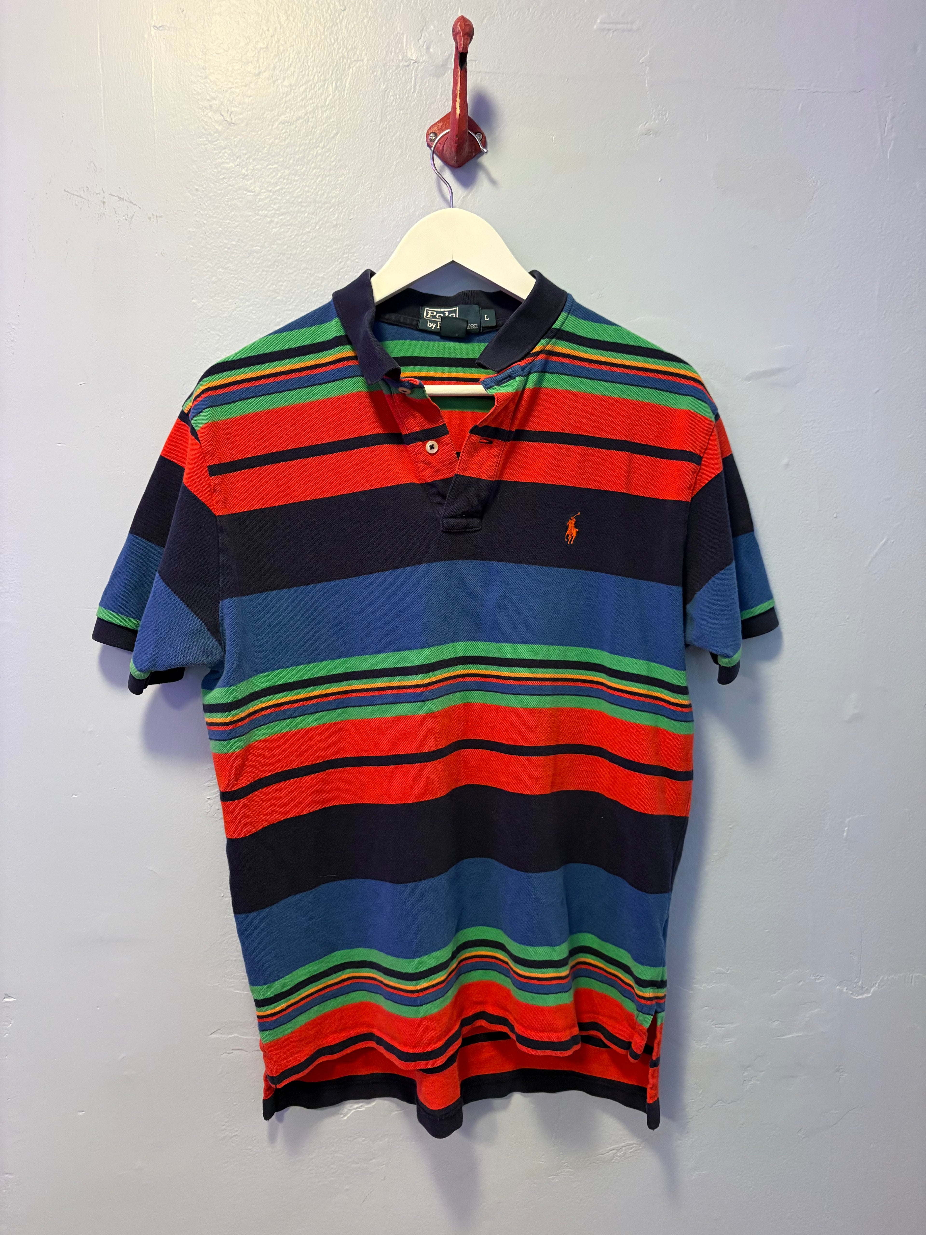 Vintage Striped Ralph Lauren Polo