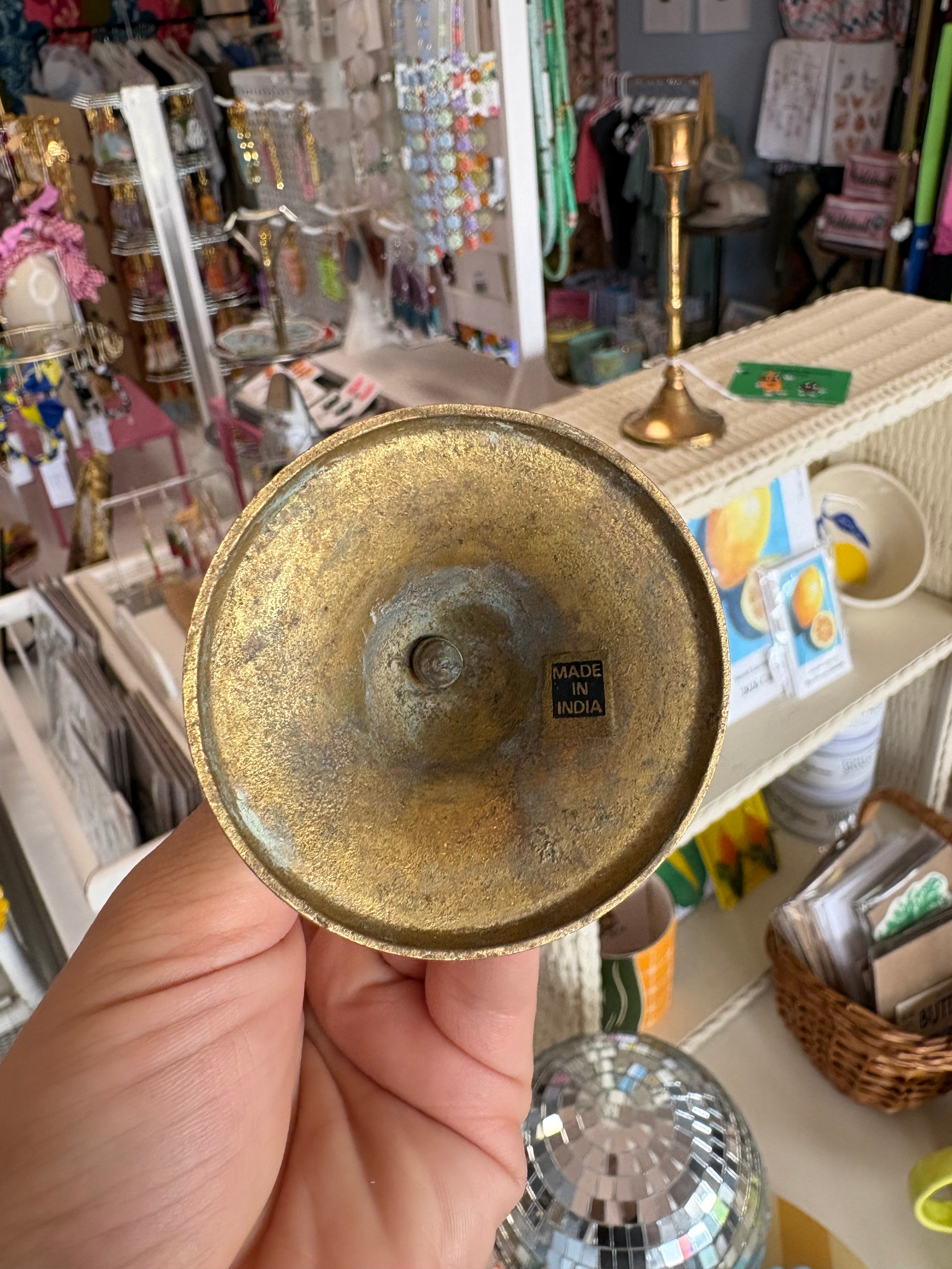 Pair of Brass Candlesticks