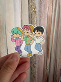 Kpop Boys Sticker