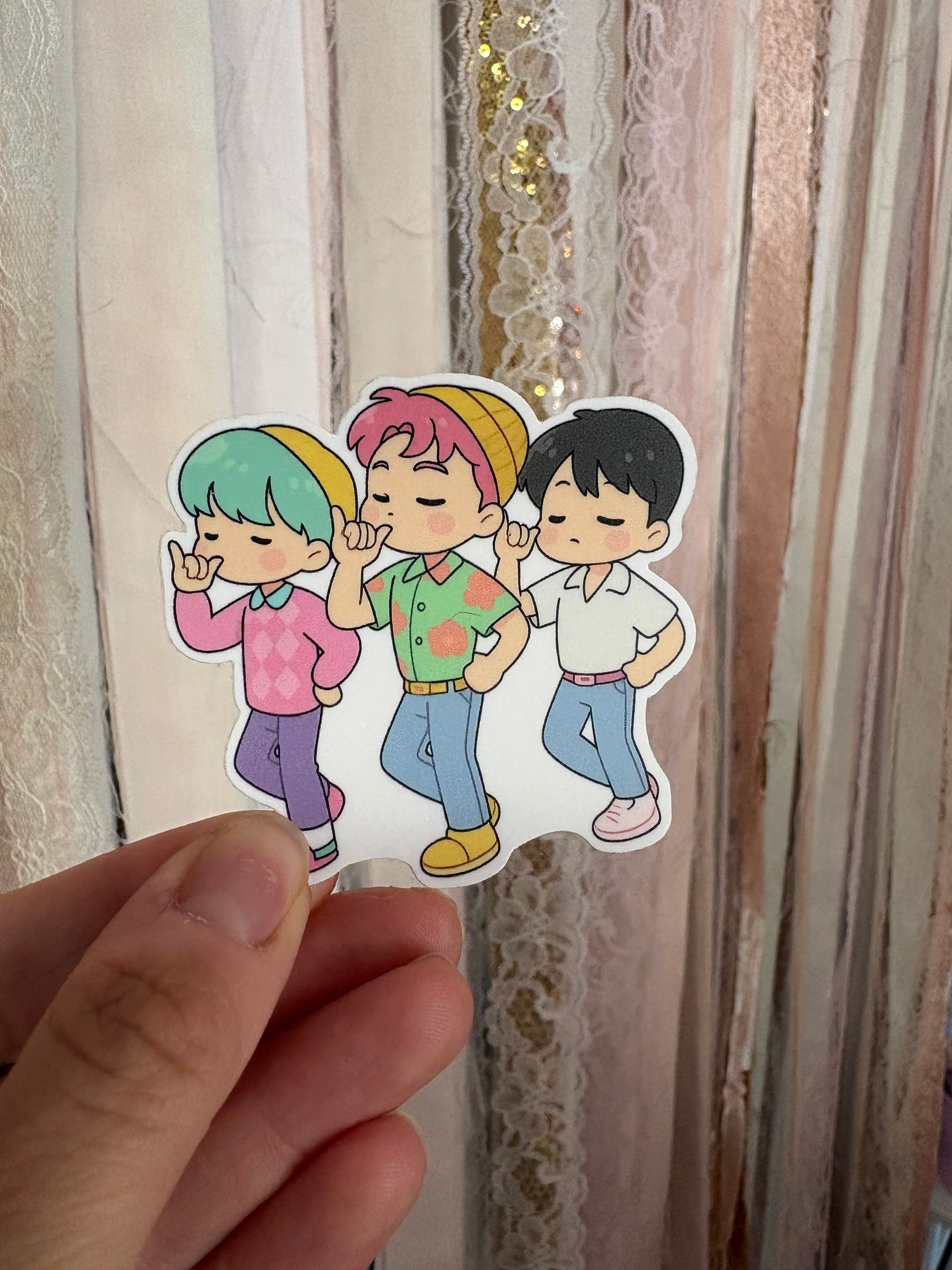 Kpop Boys Sticker