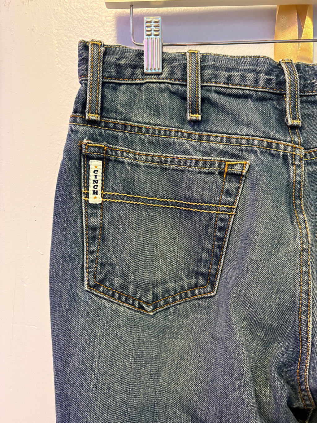 2 Pool Ball Patch Jeans