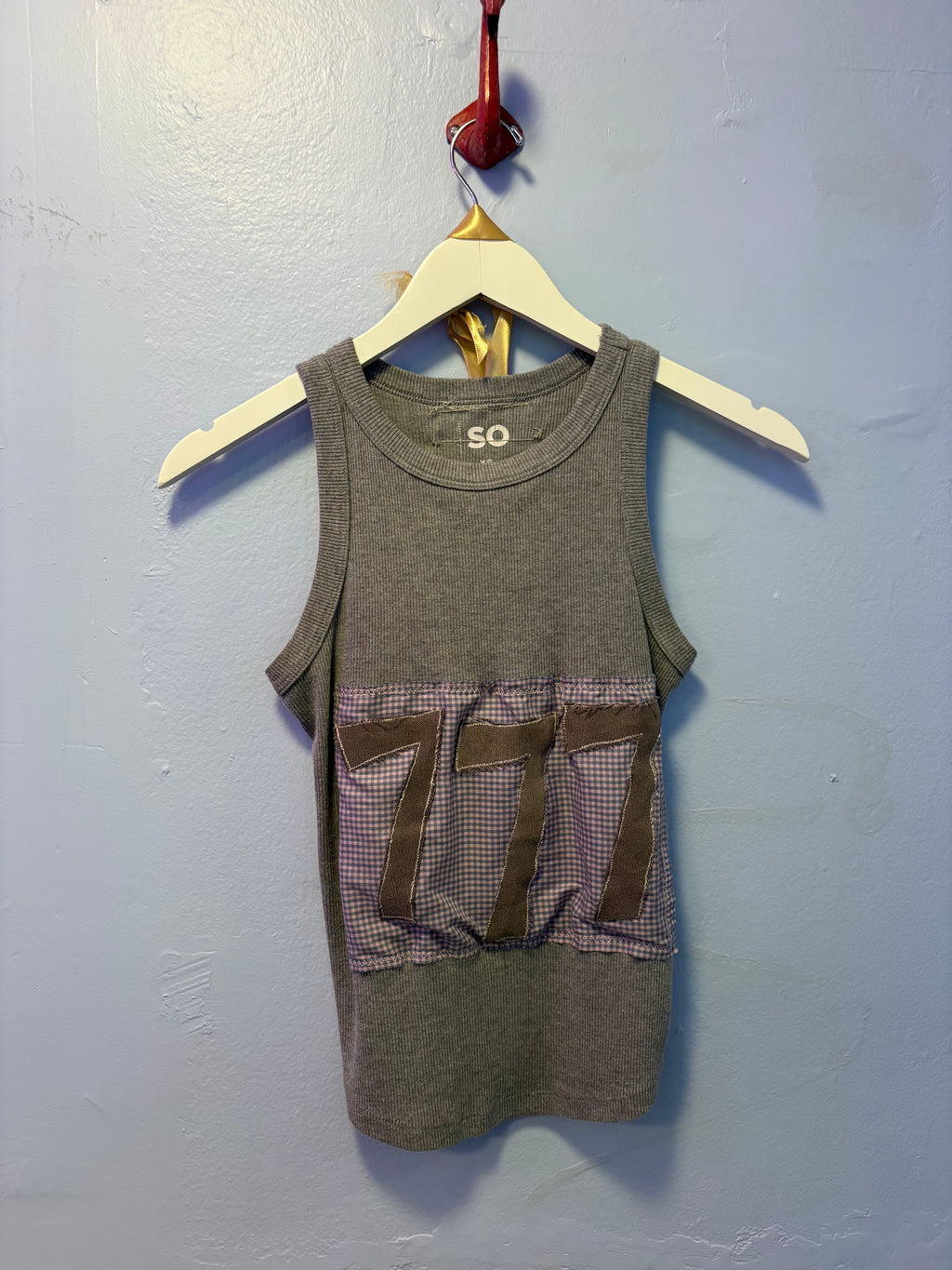 777 Patchwork Tank Top