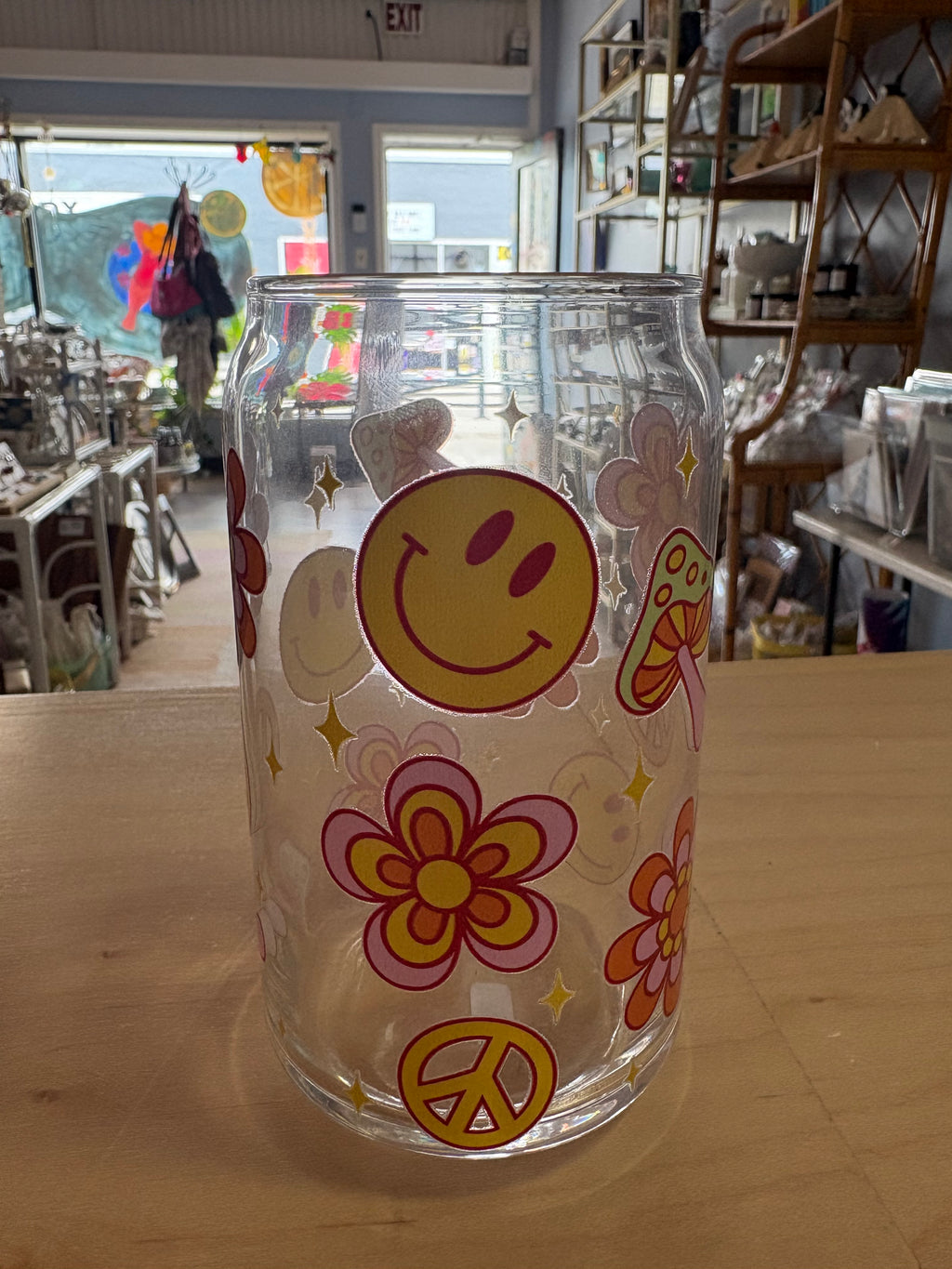 Printed Can Glass