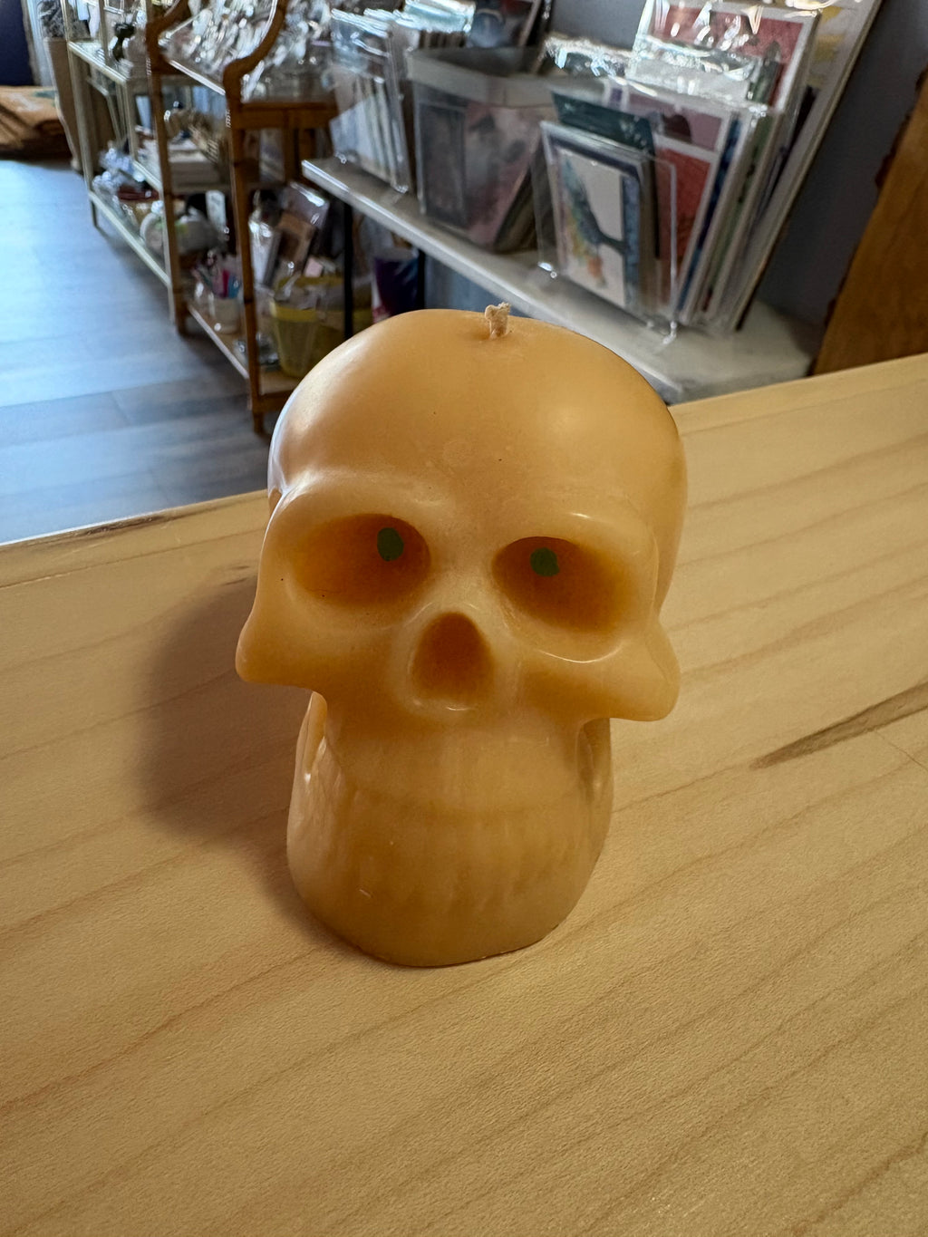 Skull Figure Candle