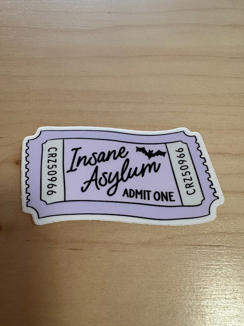 Insane Asylum Sticker
