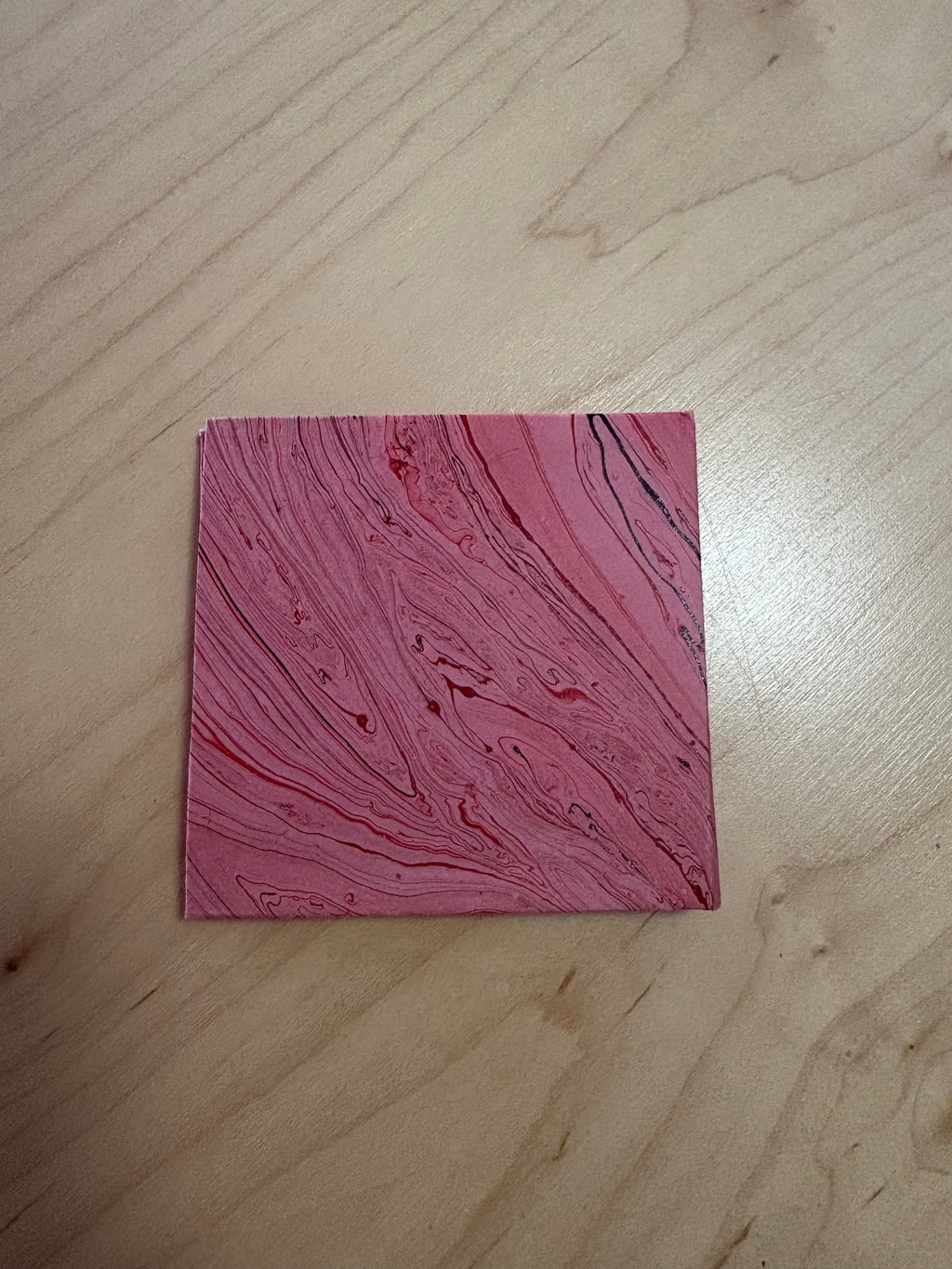 Handmade Post-it Note Holder
