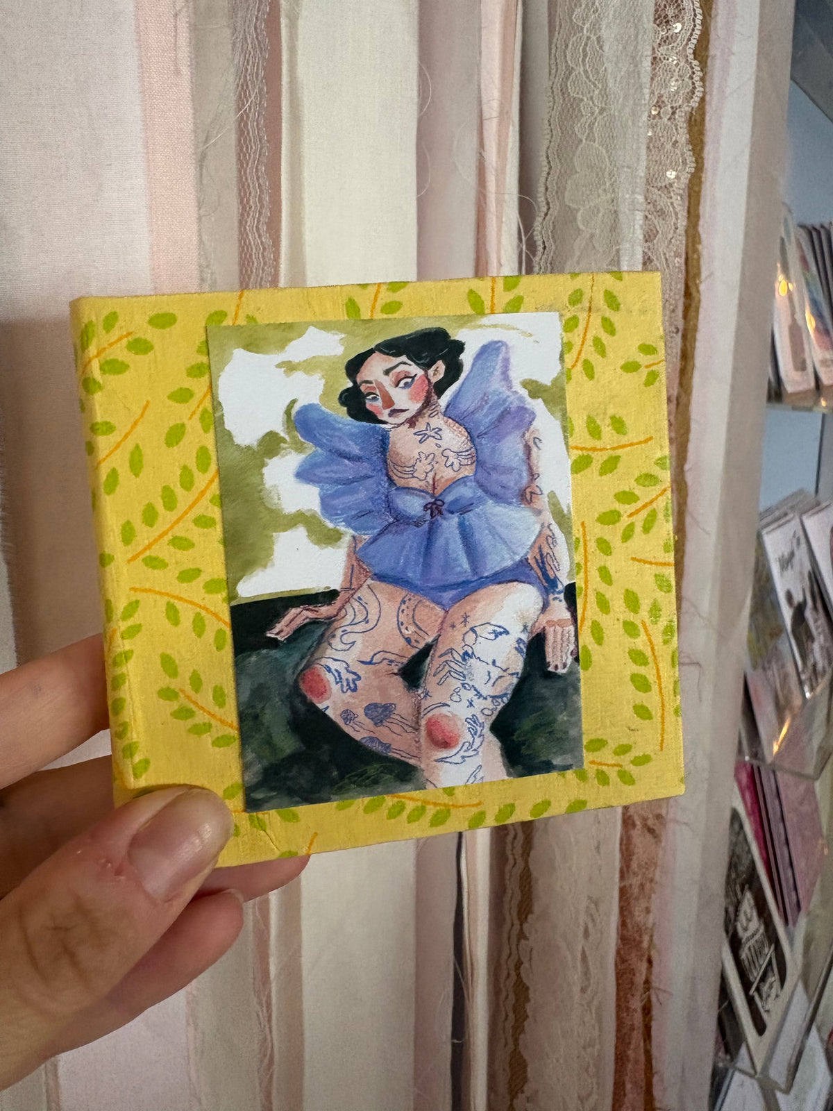 Handmade Post-it Note Holder