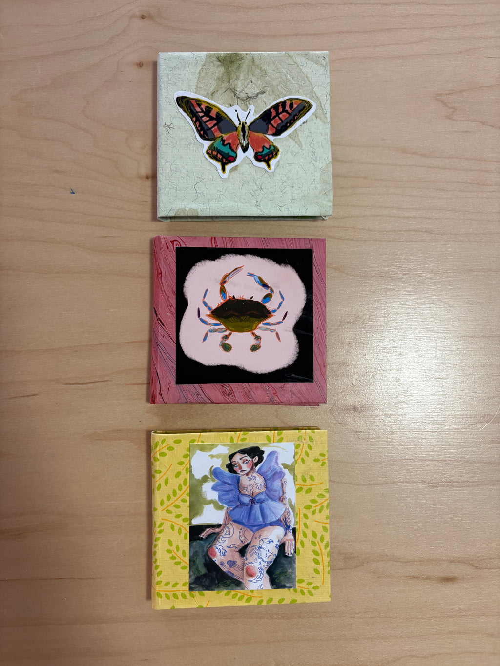 Handmade Post-it Note Holder