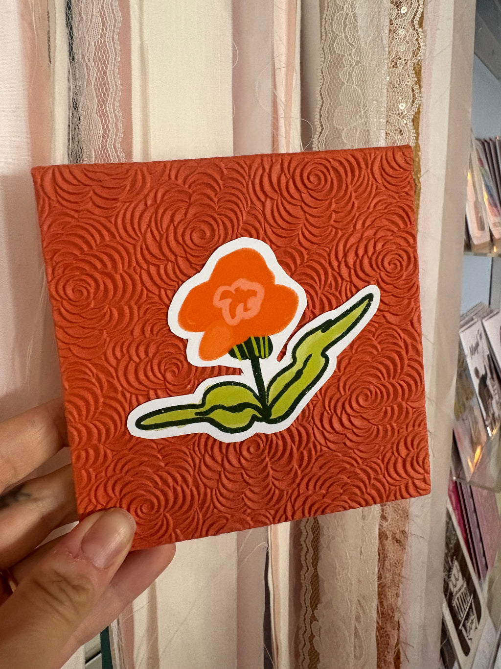 Handmade Post-it Note Holder