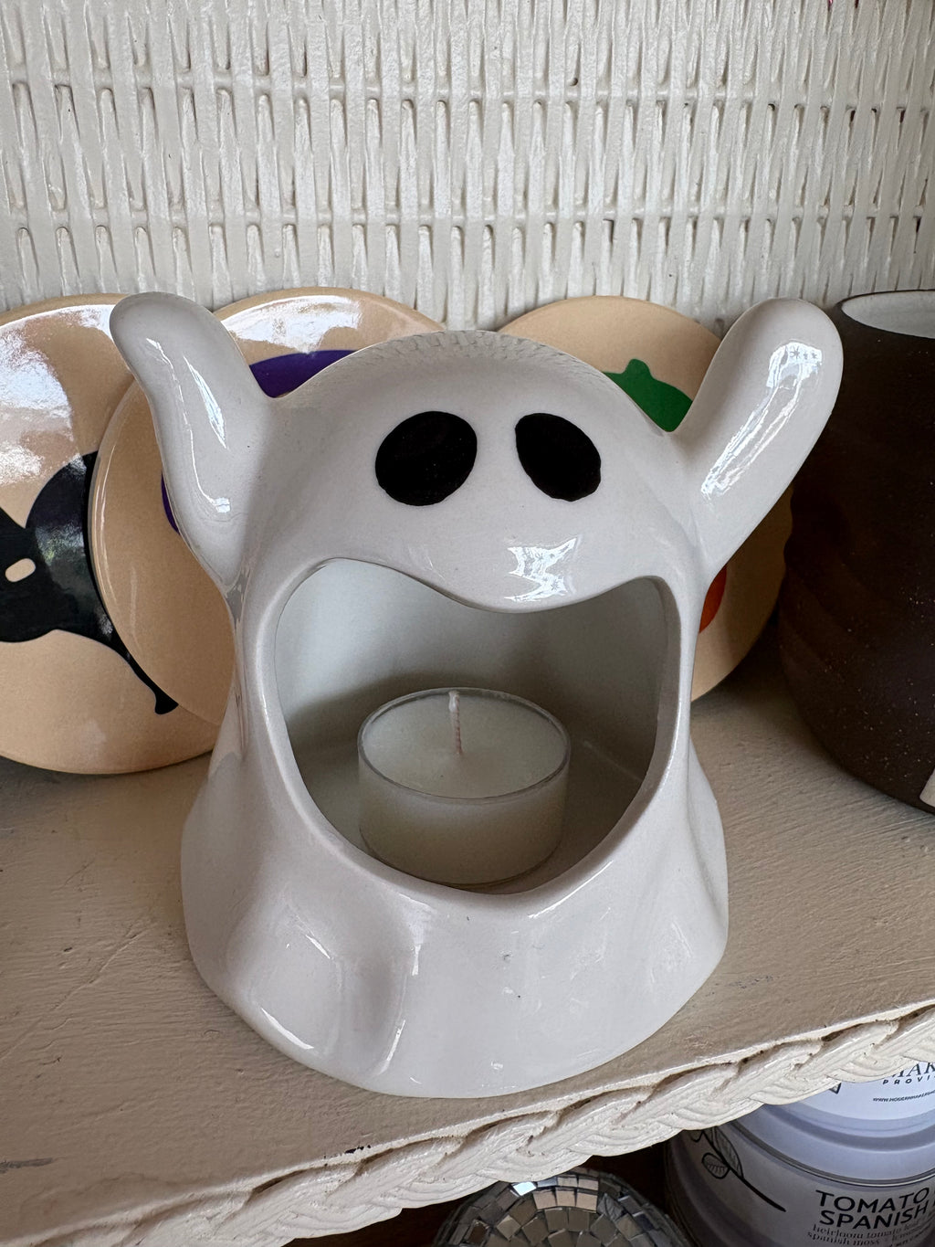 Ghost Tea Light Holder