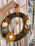Grapevine Autumn Wreath