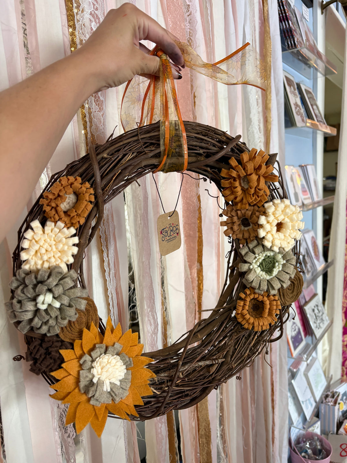Grapevine Autumn Wreath