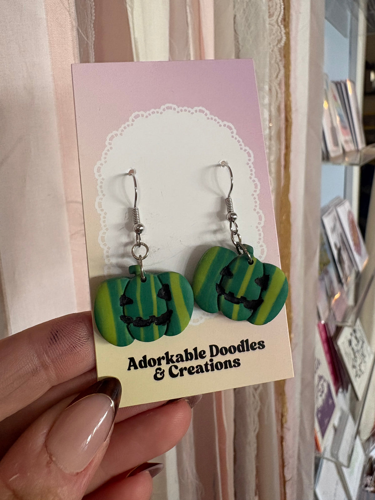 Jack-O-Melon Earrings