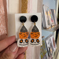 Spooky Stack Statement Earrings
