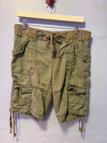 Y2K Green Cargo Capris