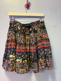 Y2K Patterned Midi Skirt