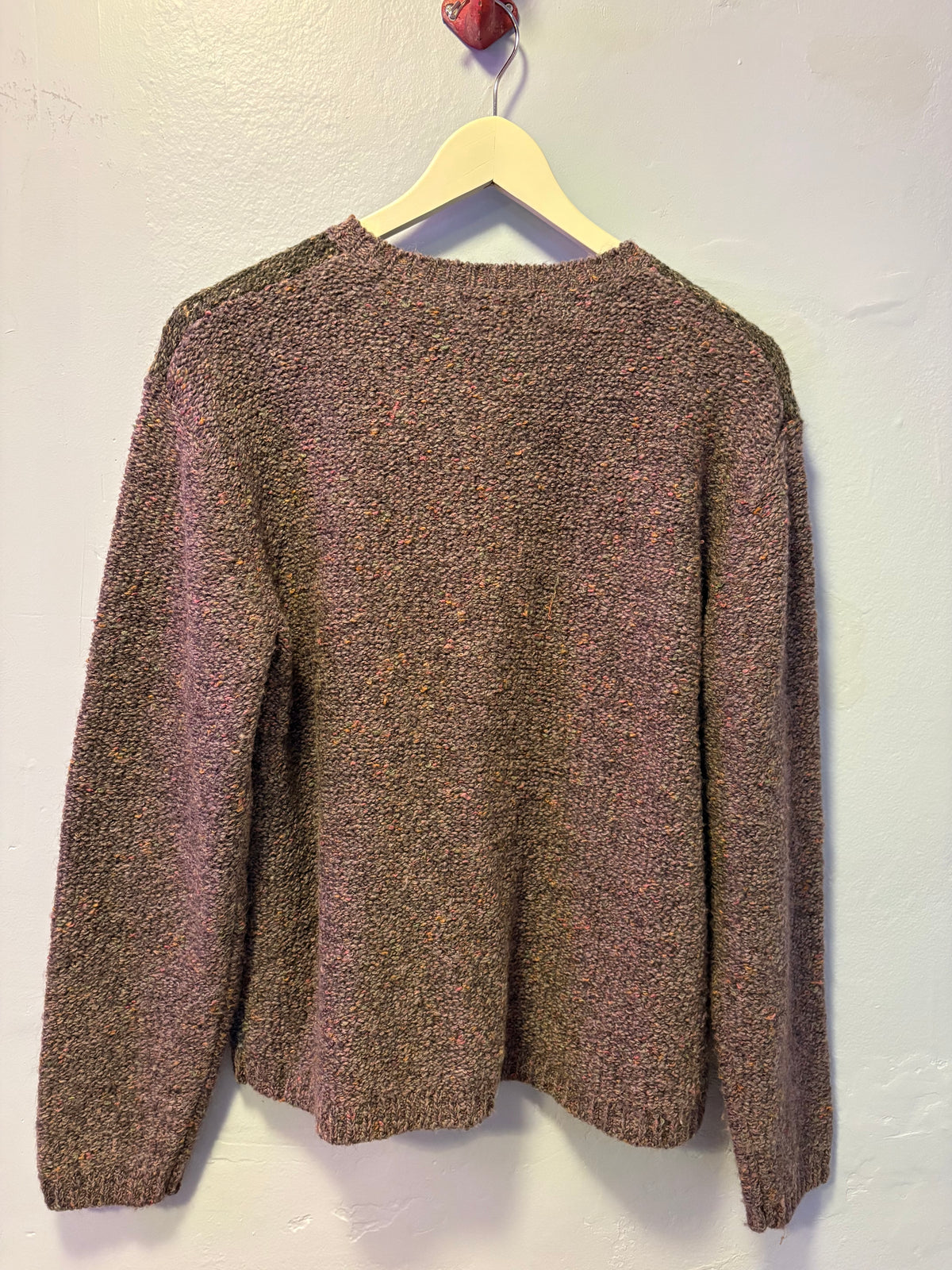 Patchwork Knit Cardigan