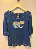 Retro Indianapolis Colts Scoop Neck Tee
