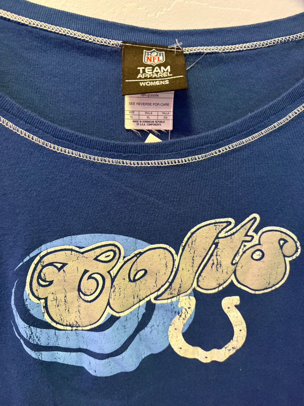 Retro Indianapolis Colts Scoop Neck Tee