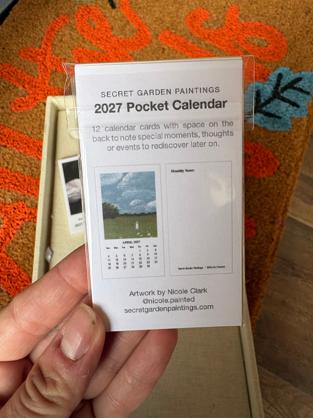 2027 Pocket Calendar