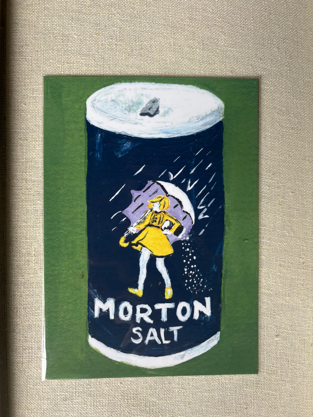 Morton Salt Girl Print