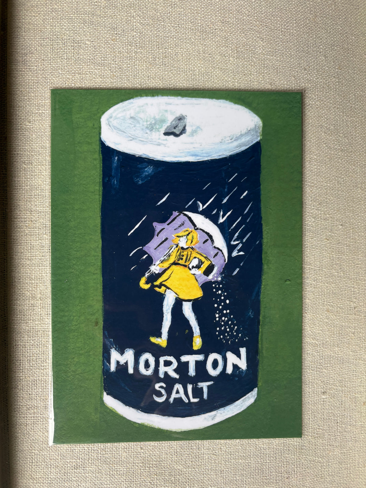 Morton Salt Girl Print