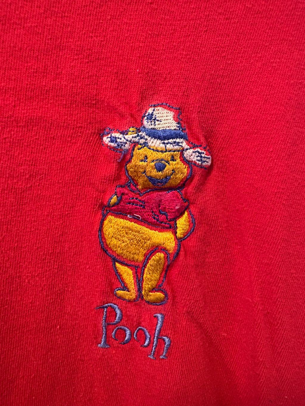 Vintage Pooh Embroidered Tee