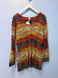 Vintage Dye Knit Tunic Sweater