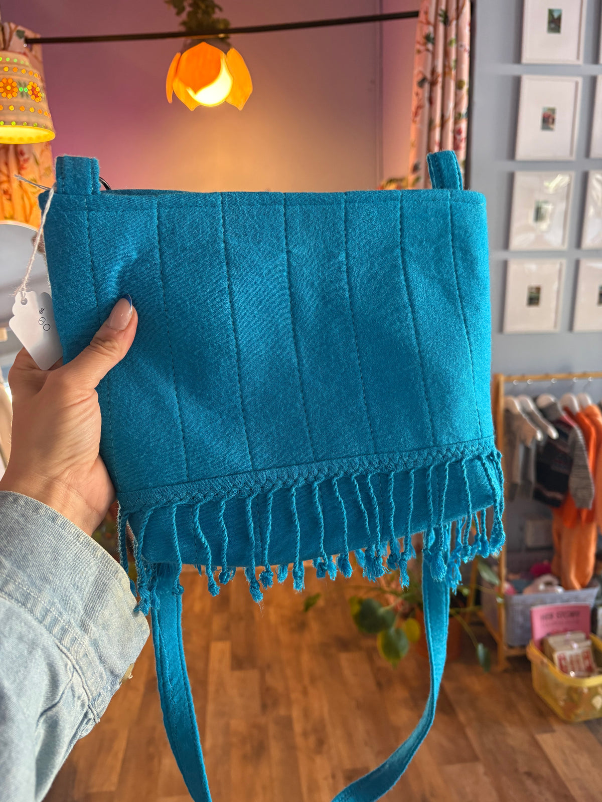 Bue Fringe Bag