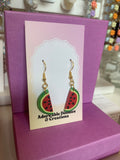 Watermelon Earrings