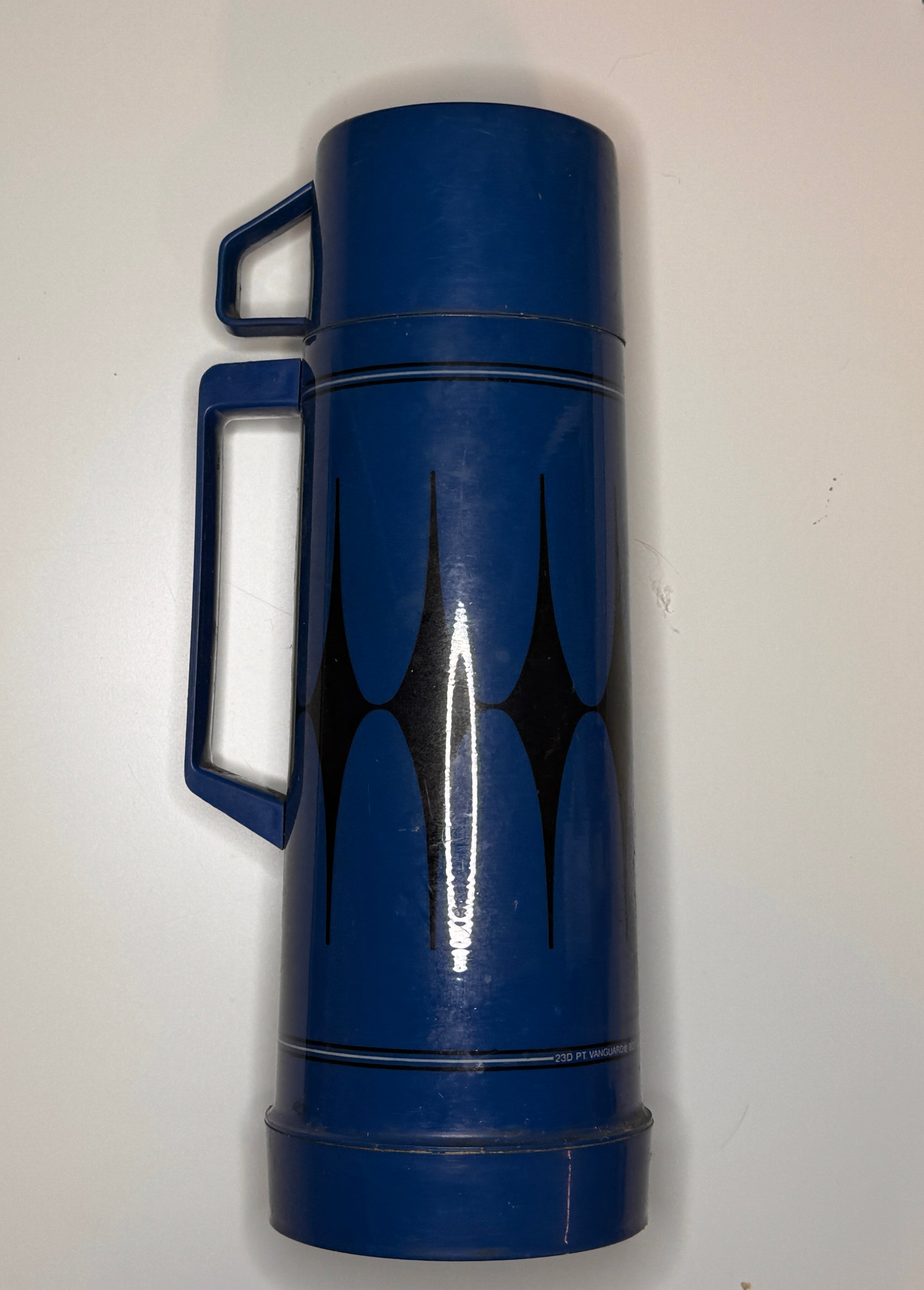 Blue Vintage Thermos