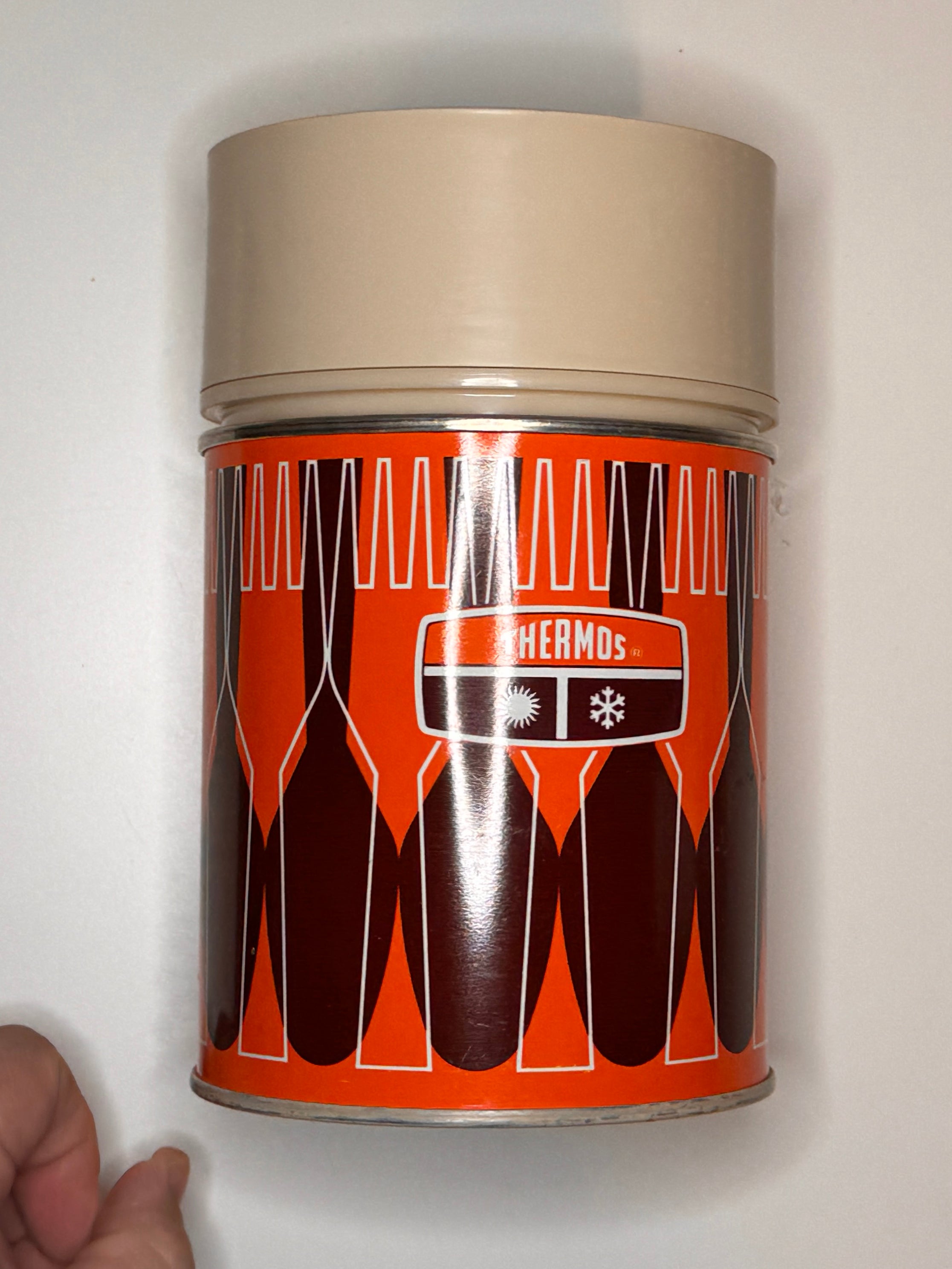 Orange Vintage Thermos
