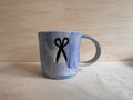 Blue Scissors Mug