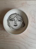 Hand Painted Ceramic Face Plate