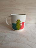 Color Block Vase Mug
