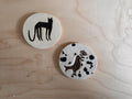 Ceramic Folk Art Magnets