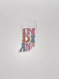 Pastel Indiana Sticker