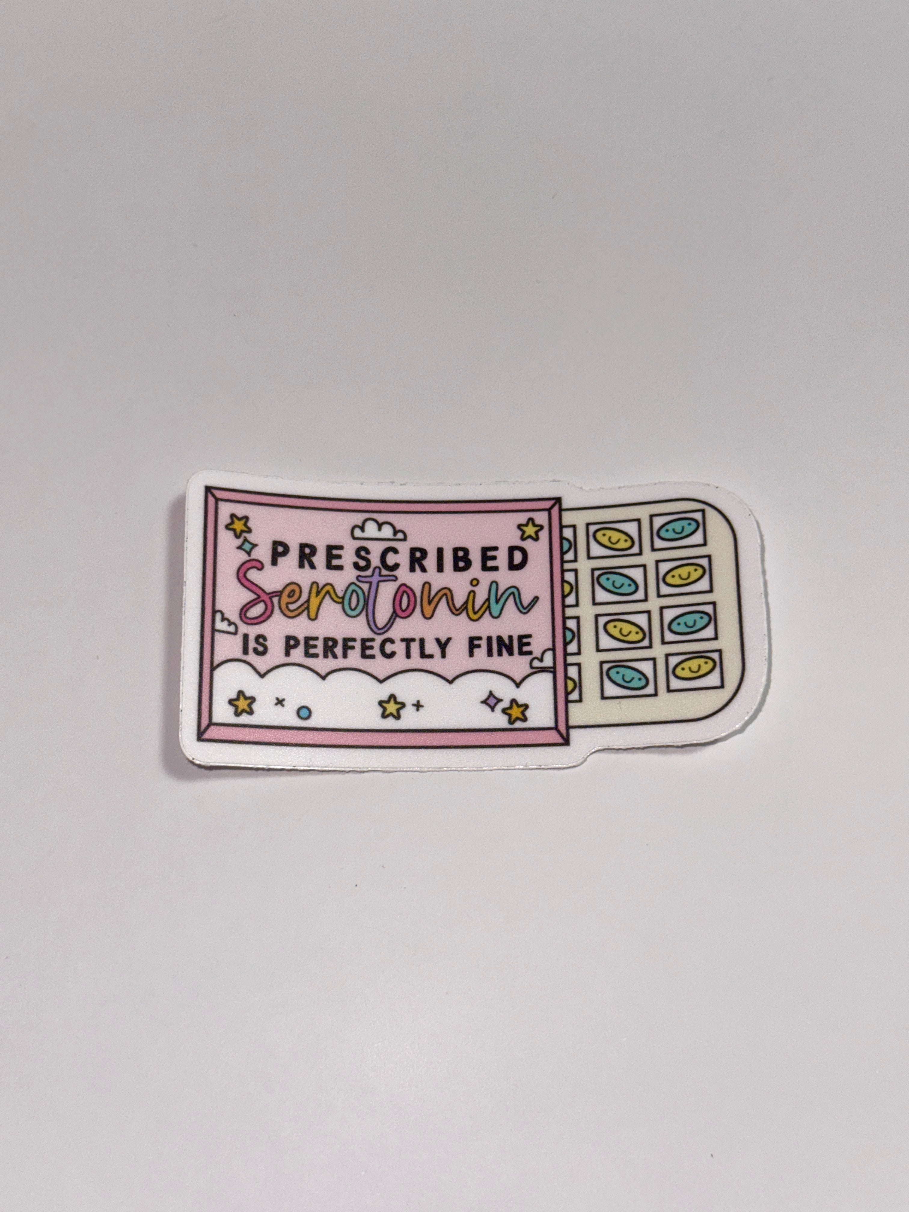 Prescribed Serotonin Sticker