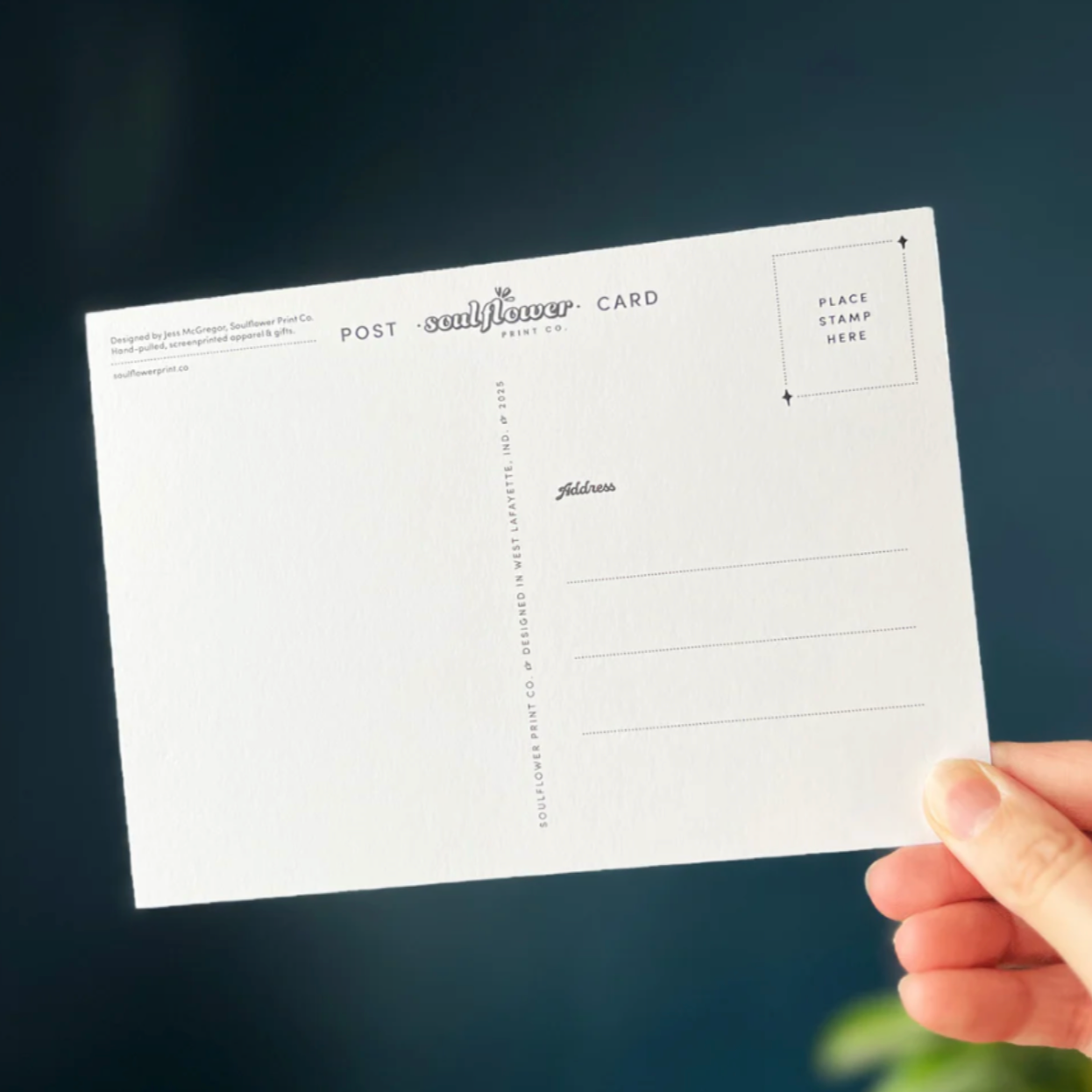 Home Sweet Indiana Postcard