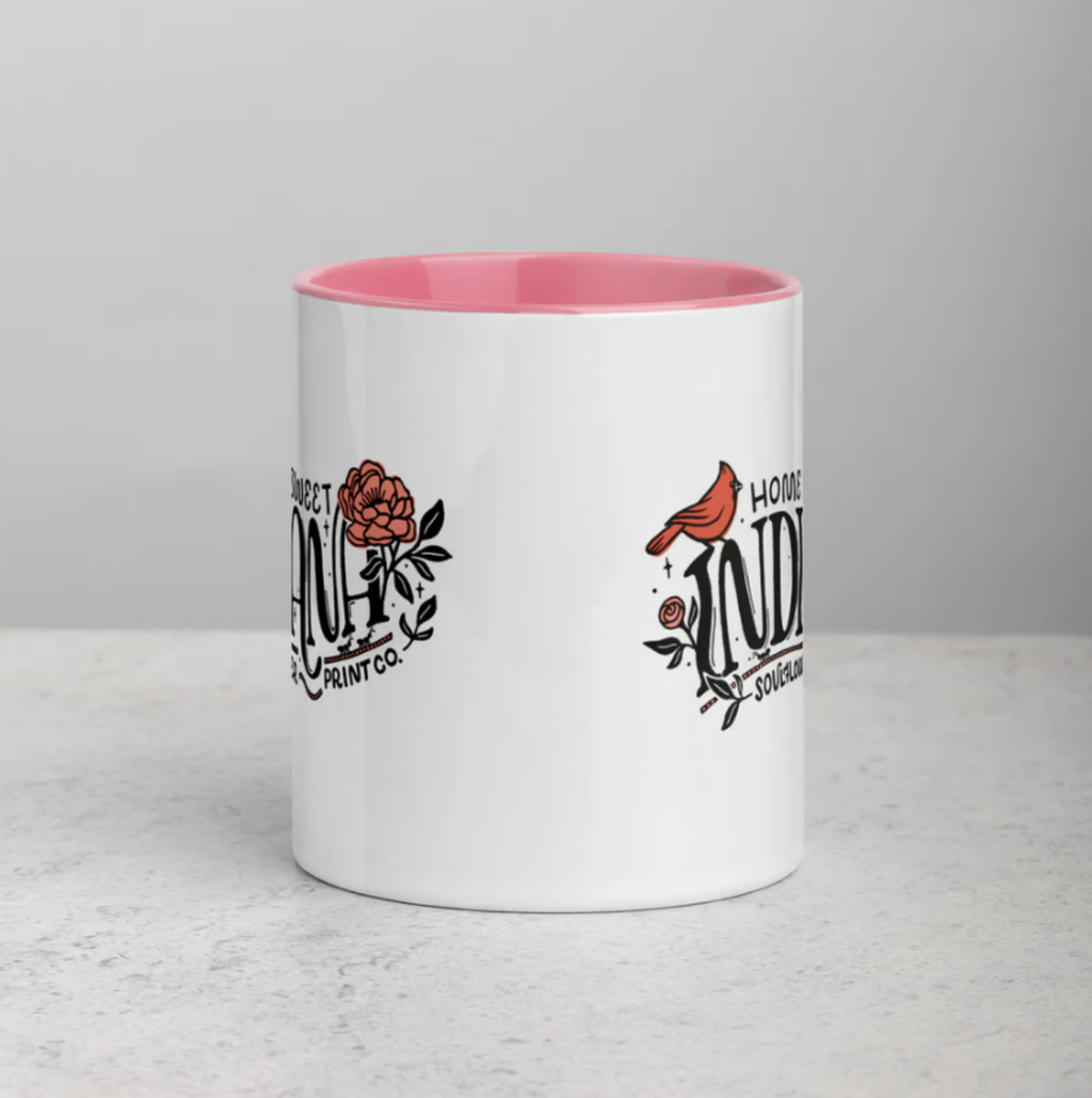Pink Home Sweet Indiana Mug