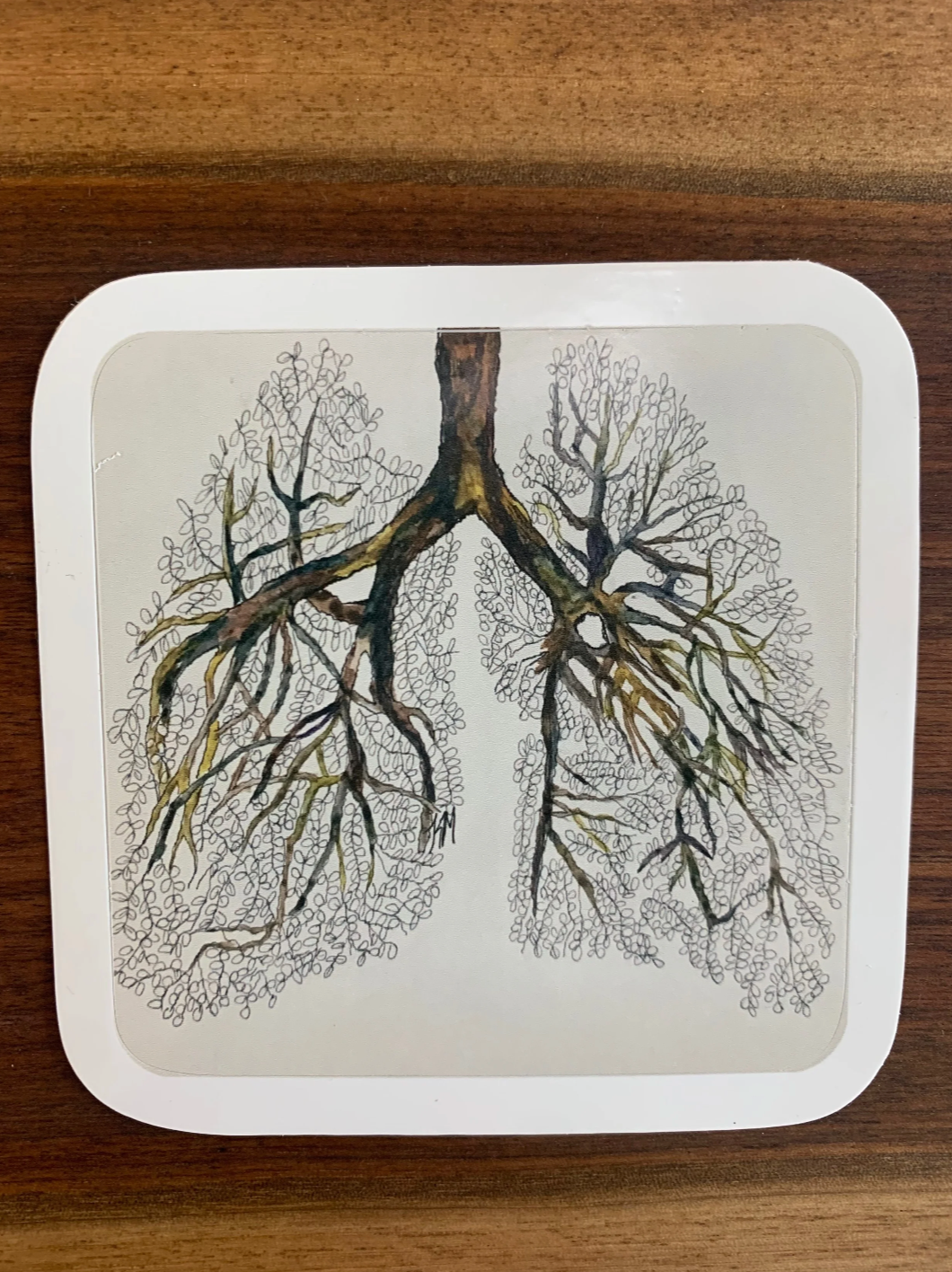Tree Lung Sticker
